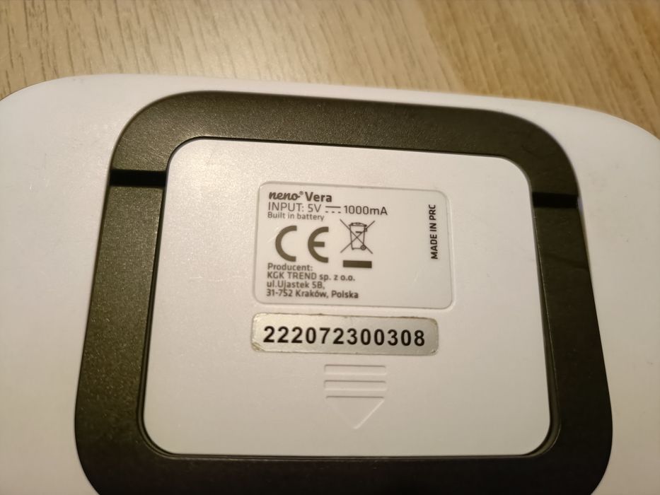 Niania elektroniczna NENO Vera z kamerą 2,4GHz