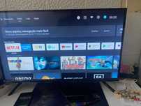 Smart TV 32 polegadas como nova