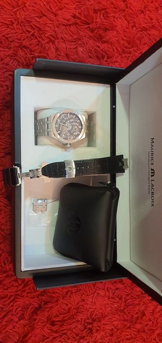 Maurice Lacroix AIKON AI6028 Skeleton! Plus powloka ceramiczna!