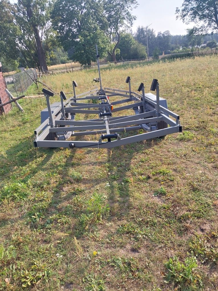 Przyczepa podłodziowa typu SAM  wózek slipowy