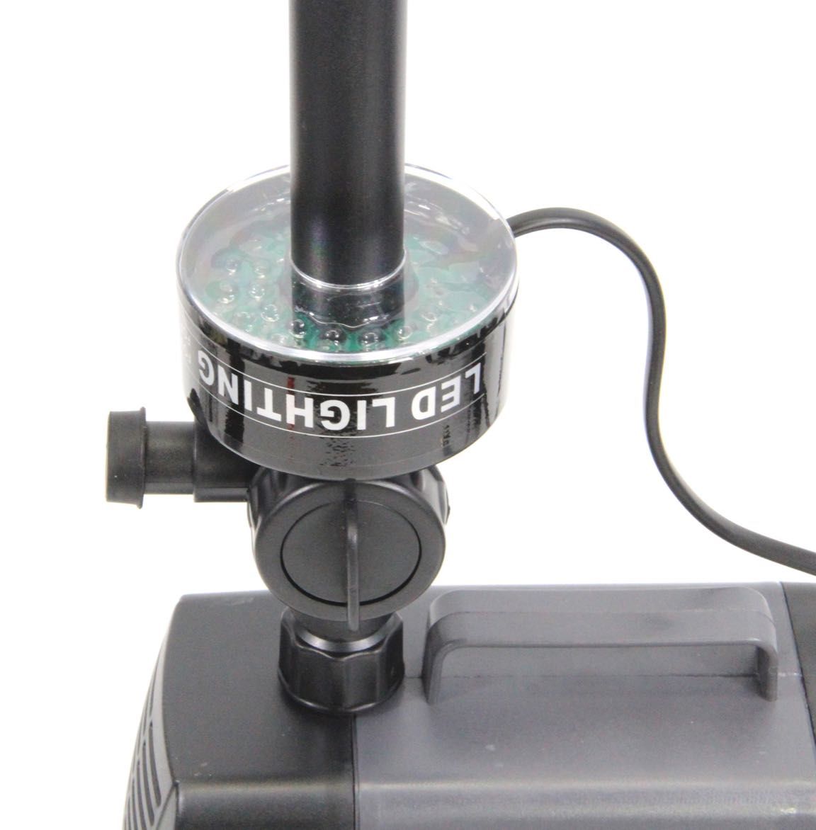 SOBO LED-5800FP pompa fontannowa 3500l/h, ring LED RGB, akwaria hodowl