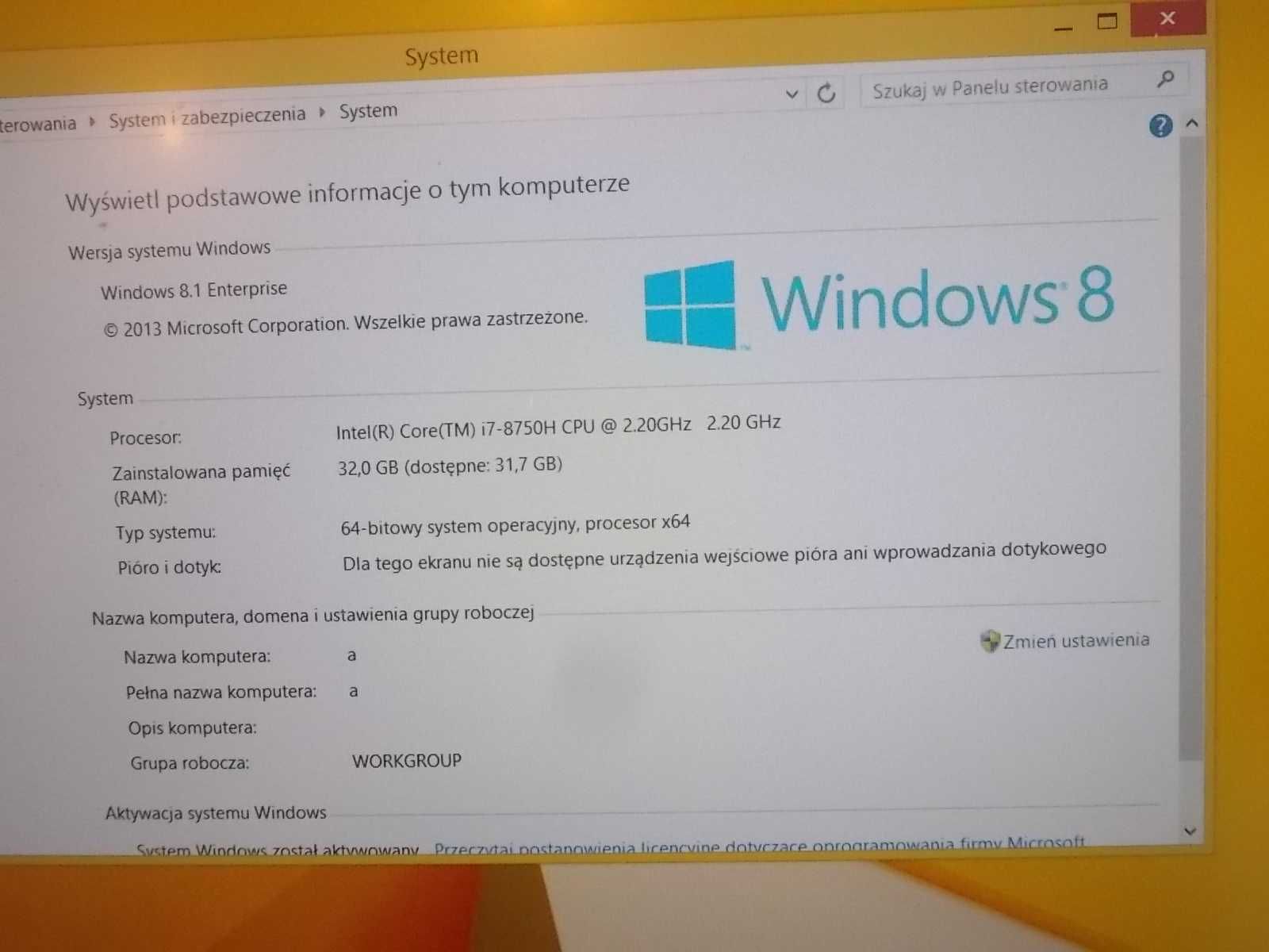 Fujitsu Celsius H780 Core i7-8750H 32GB DDR4 1TB SSD Quadro P2000