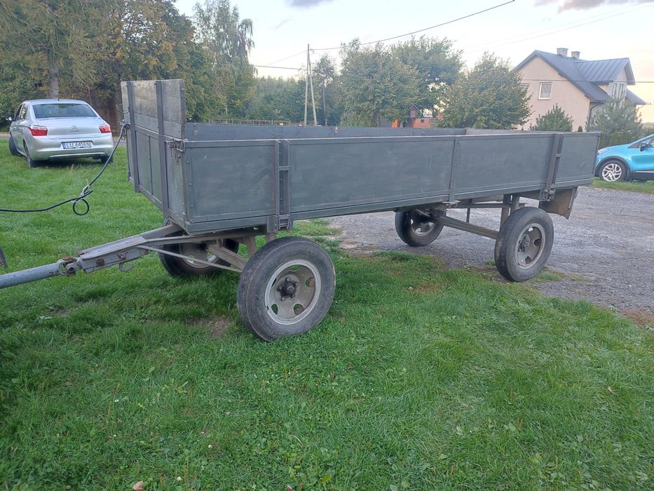 Przyczepa 2 osiowa wóz