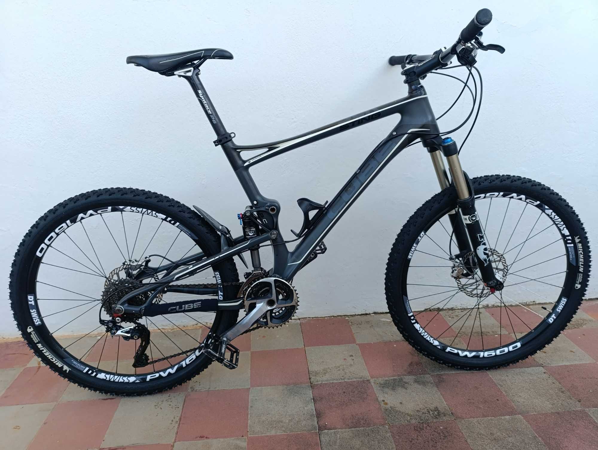 BTT Cube Sting SCR Super HPC Full Carbono Shimano XTR topo gama