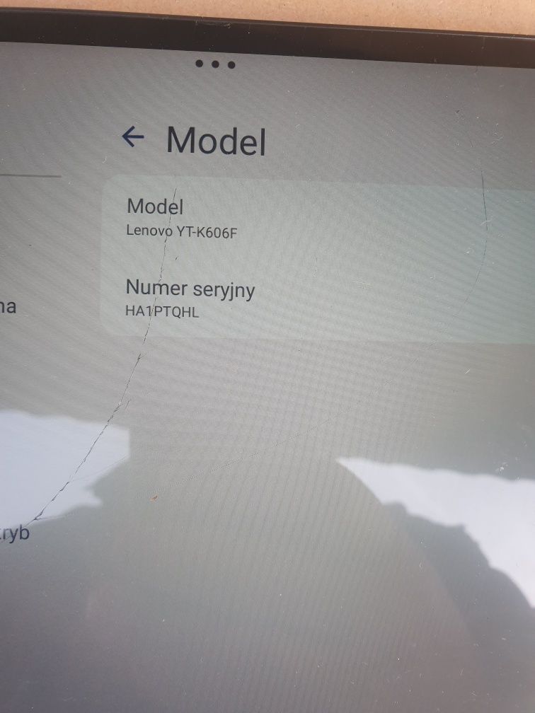 Tablet 13 cali lenowo 8/128 yt-k606f