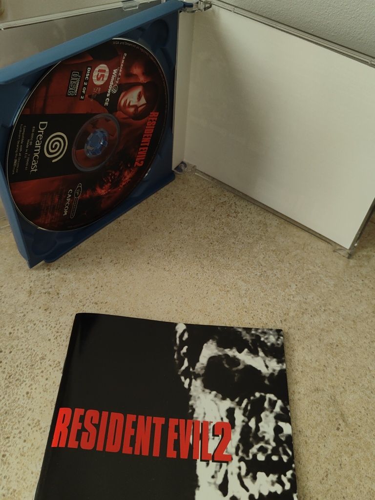 Resident Evil 2 Sega Dreamcast gra kompletna z instrukcją