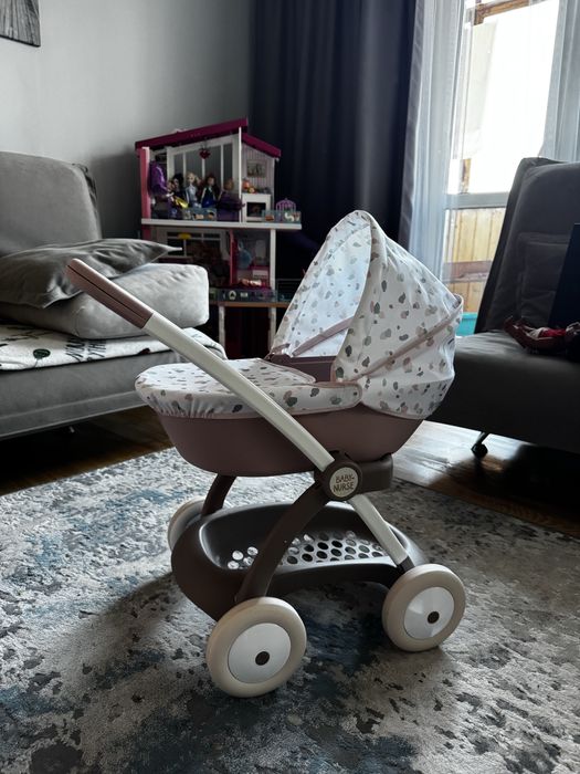 Візочок для ляльки Smoby рожевий