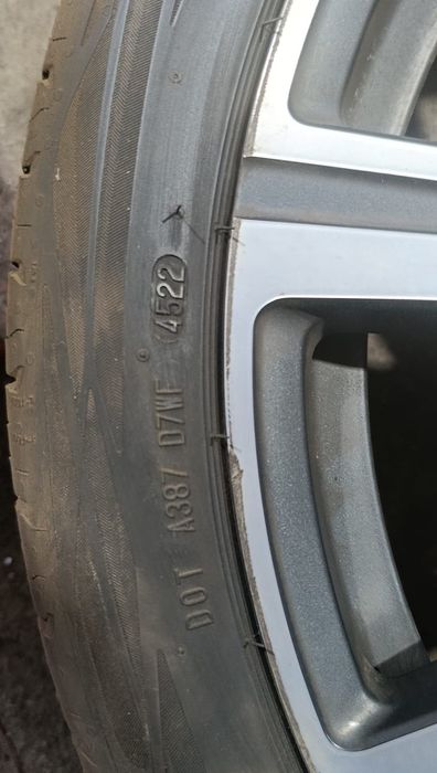 Komplet oryginalnych kół do BMW X5; X6 - alufelgi 22"