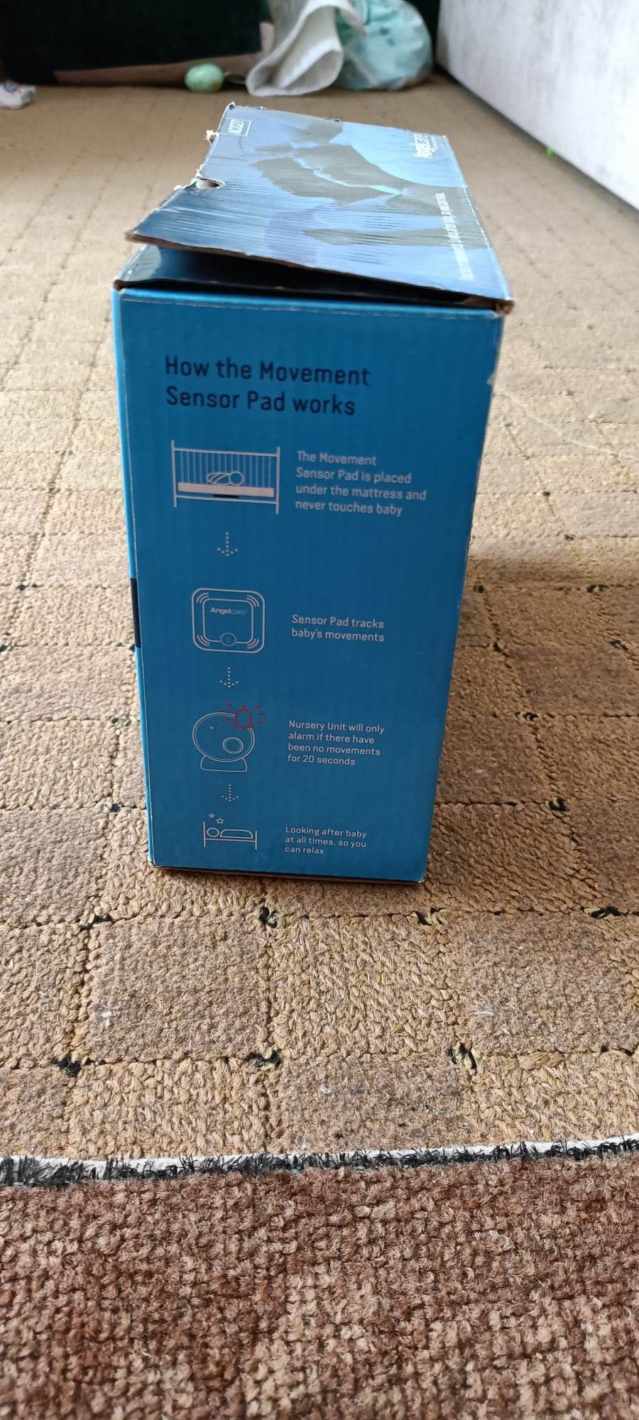 Elektroniczna niania, monitor oddechu