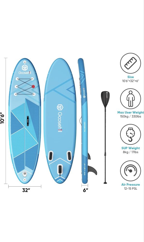 Сапборд,SUP board,надувна дошка Goosehill