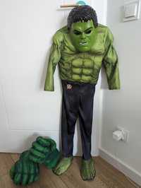 Strój dziecięcy Hulk + rękawice Hulk