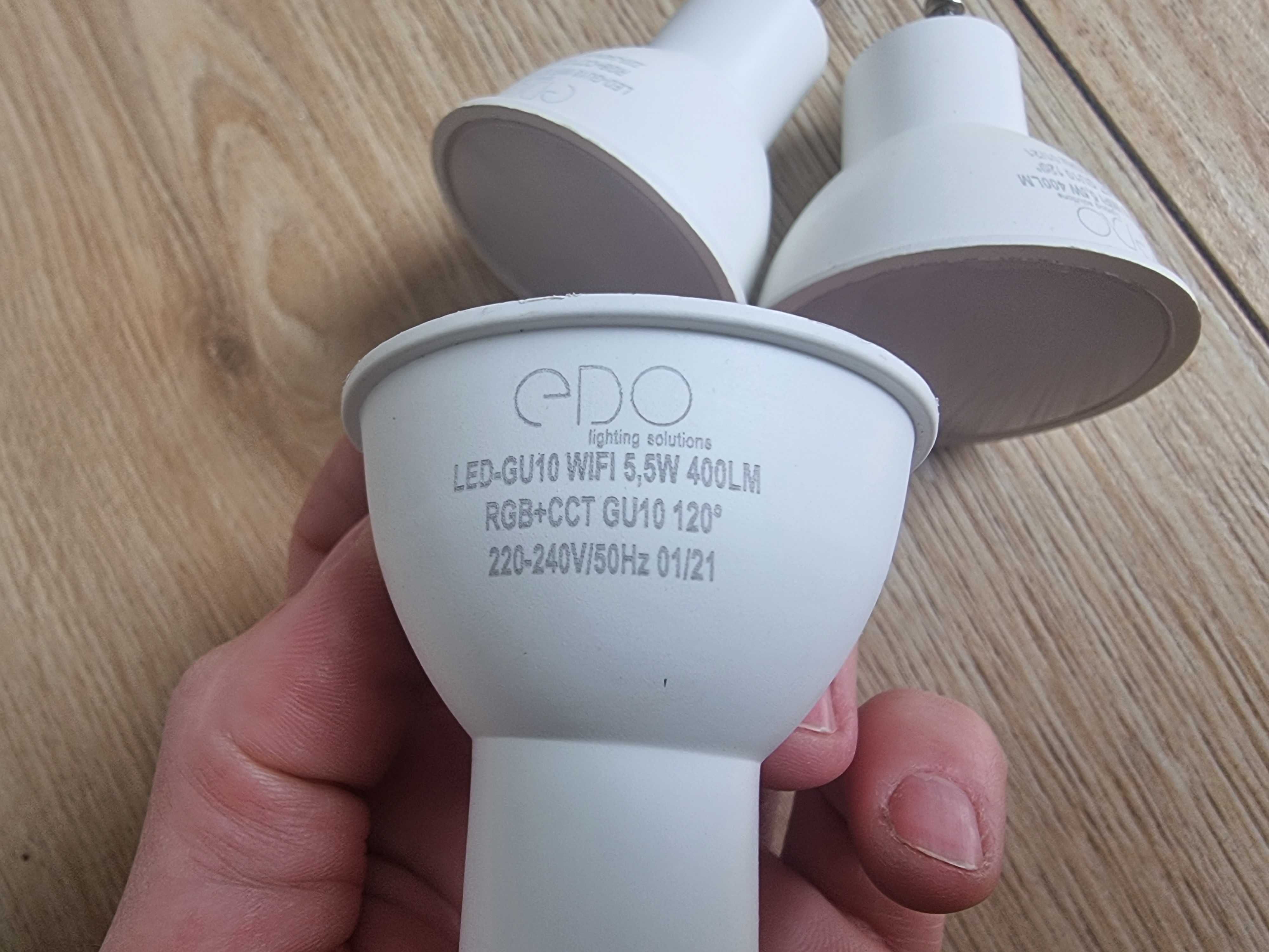 EDO 3 żarówki led gui10 5,5 W WIFI 400 lm