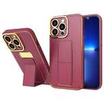 New Kickstand Case etui do iPhone 13 Pro z podstawką czerwony