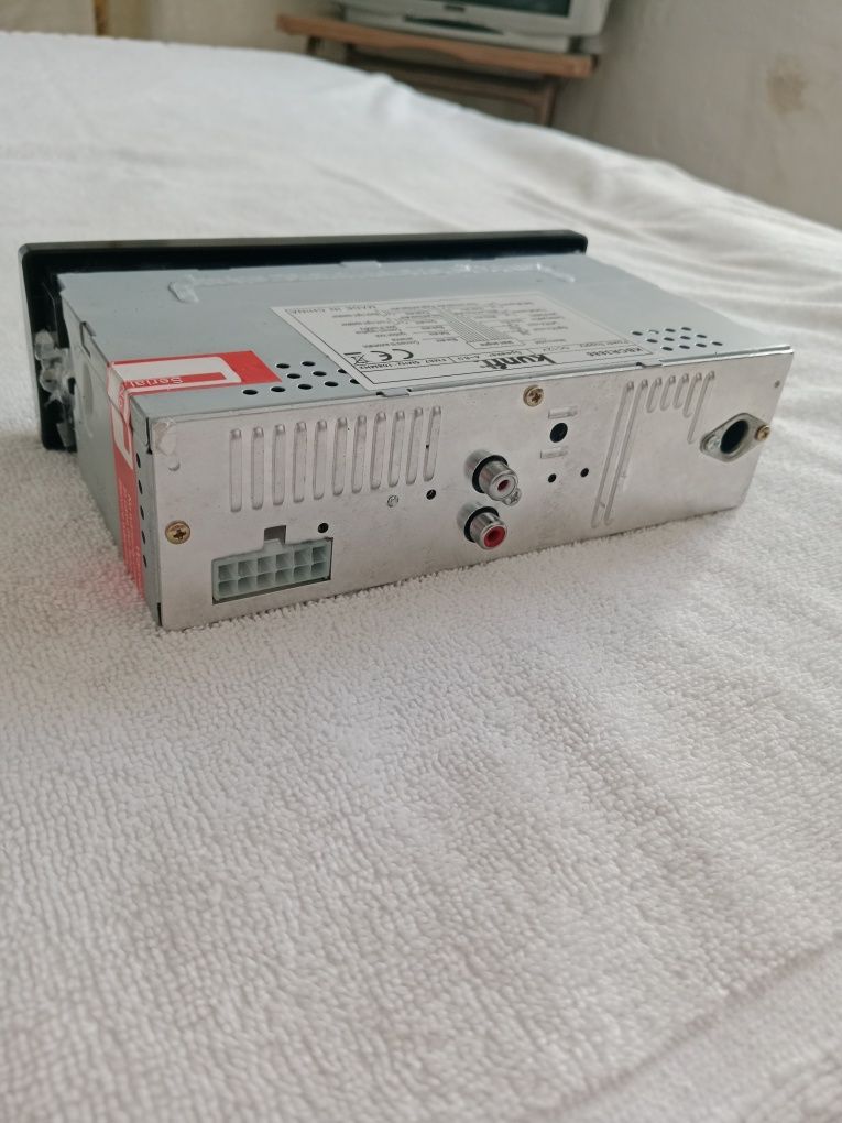 Auto rádio kunft com bluetooth