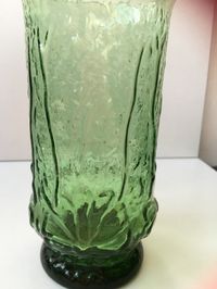 Jarra Arte Nova (frosted glass), anos 30