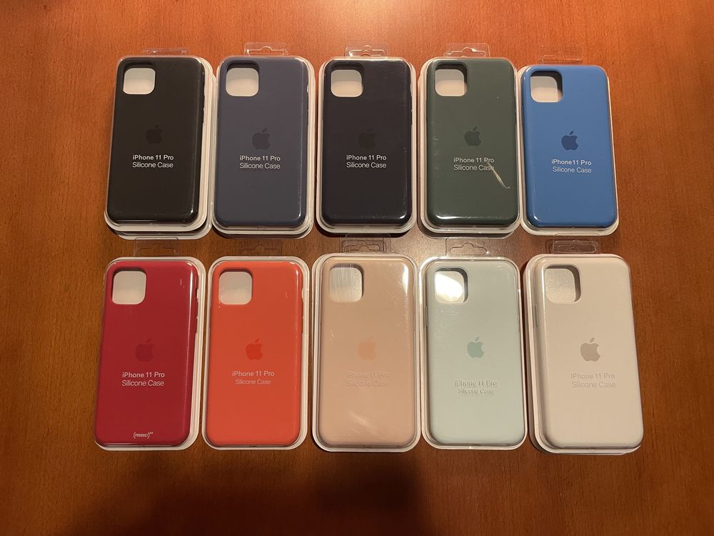 Capas iPhone a 6€ - 11, 11 Pro, 11 Pro Max, silicone, pele, clear case