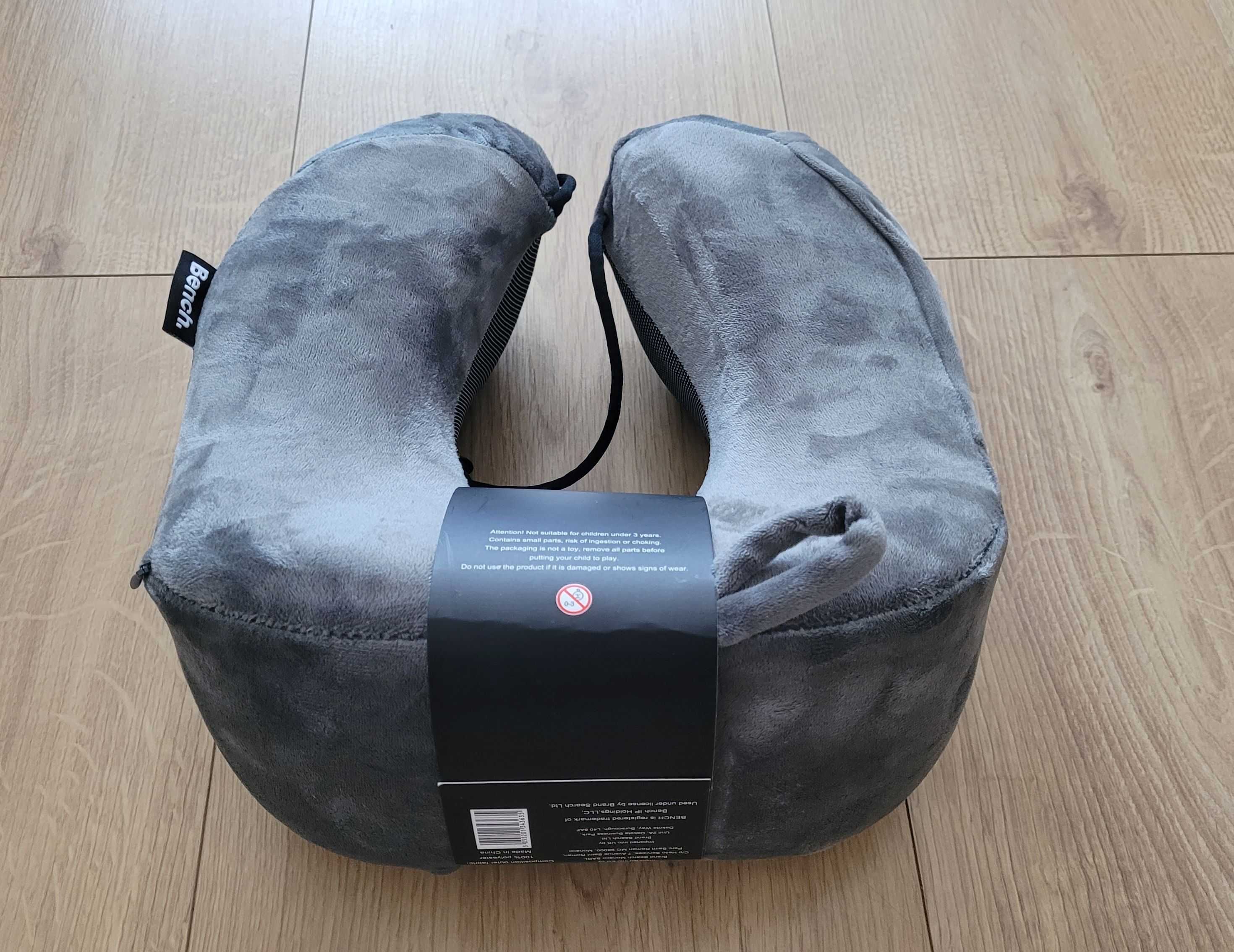 Poduszka podróżna turystyczna rogal na szyję (Memory Foam) Bench