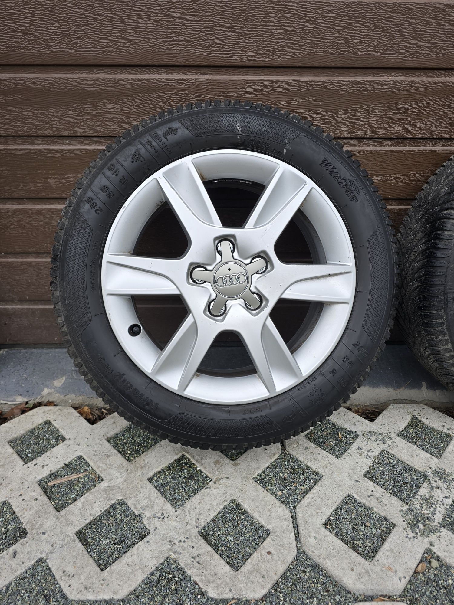 Koła audi 5x112 16 6.5j et50 + opony zima 4x~7mm