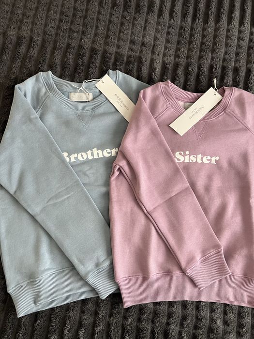 Набір теплих світшотів для брата 6 років і сестри 4 роки