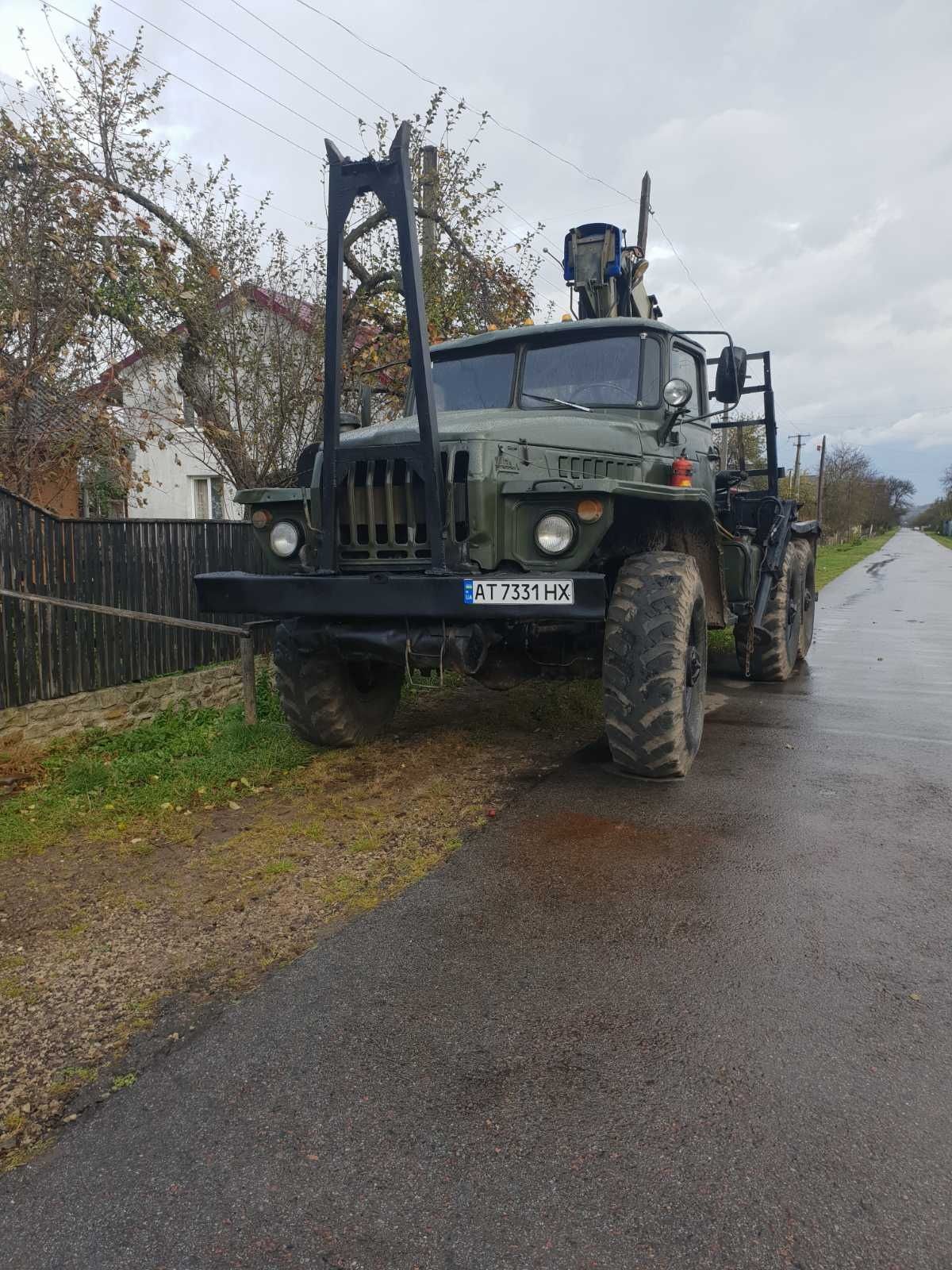 Лісовоз Урал 4320 1985