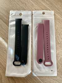 2 opaski do Xiaomi Smart Band 8 nowe czarna różowa niebieska fioletowa