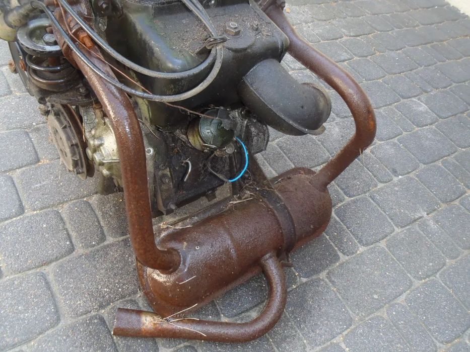 wydech tłumik  fiat 126 p maluch 126p oryginal