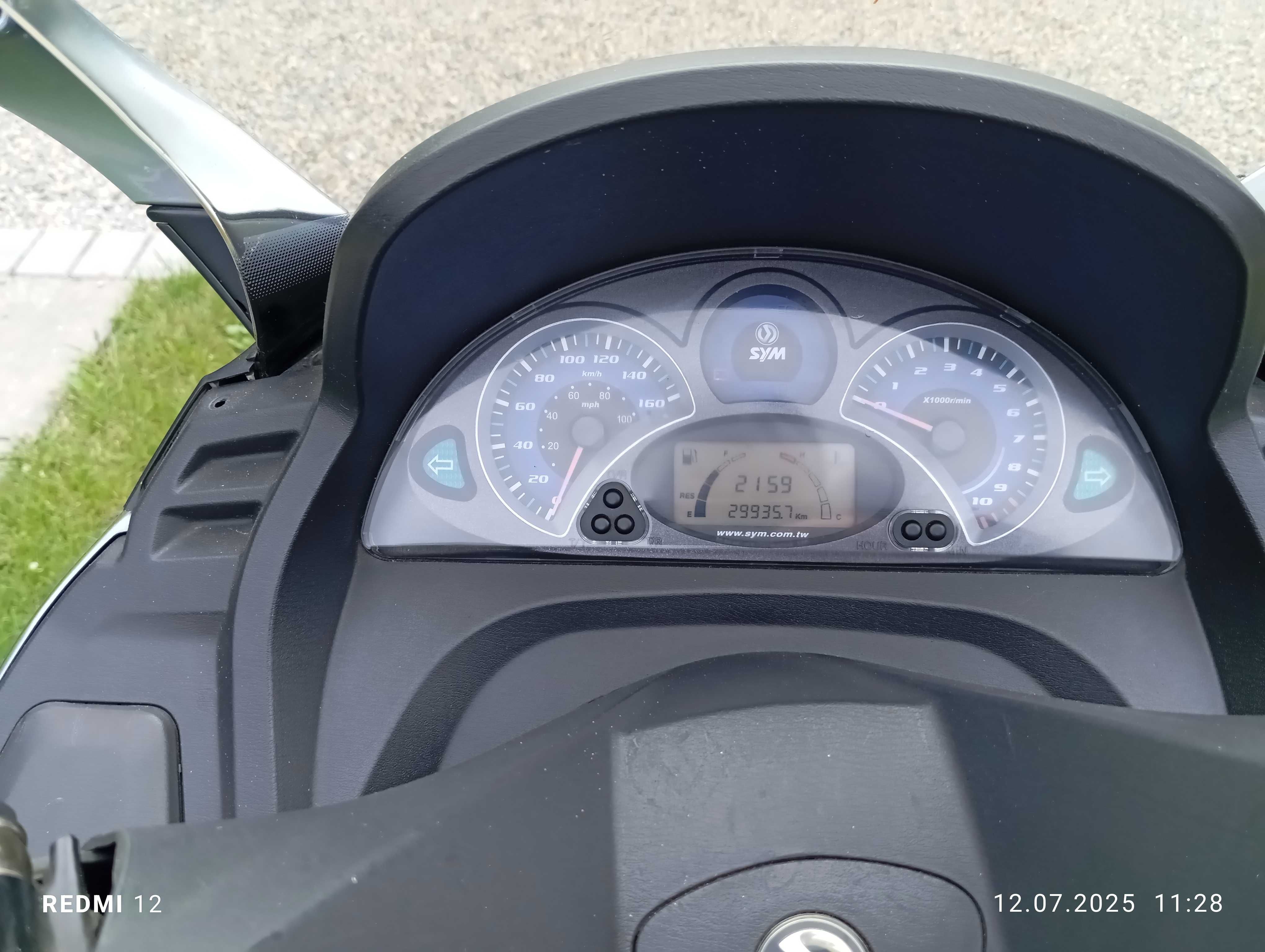 Skuter 125 Sym GTS 125