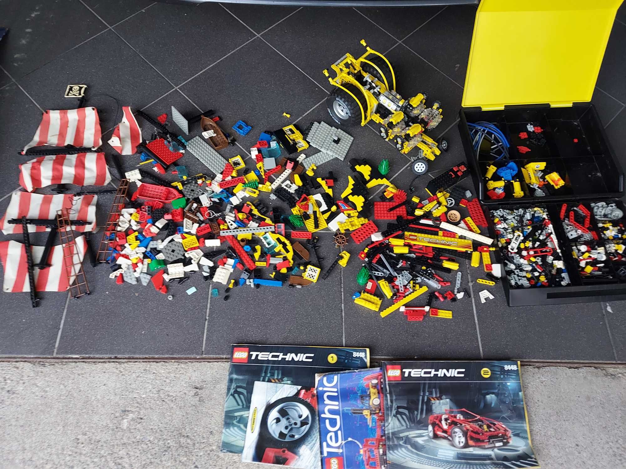 LEGO Technics 8457,Castle,Pirates 6285 Barracuda i inne