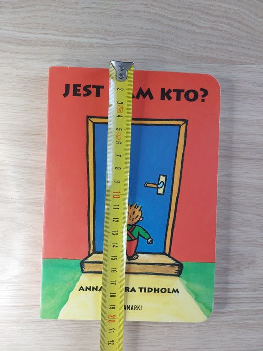 Książka Jest tam kto? dla dzieci.