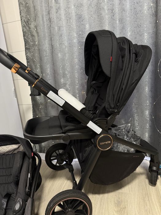 Коляска 3 в 1 Carrello Epica CRL-8511/1 Space Black/Чорний