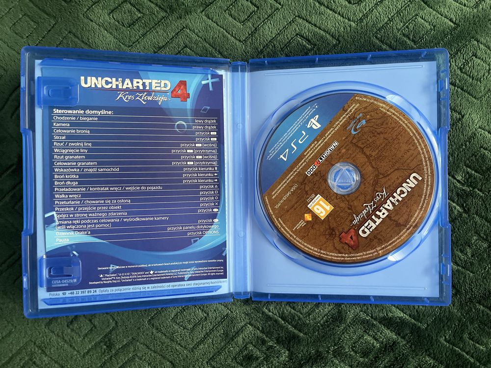 Uncharted 4: Kres Złodzieja PL ( PS4/ PS5 )