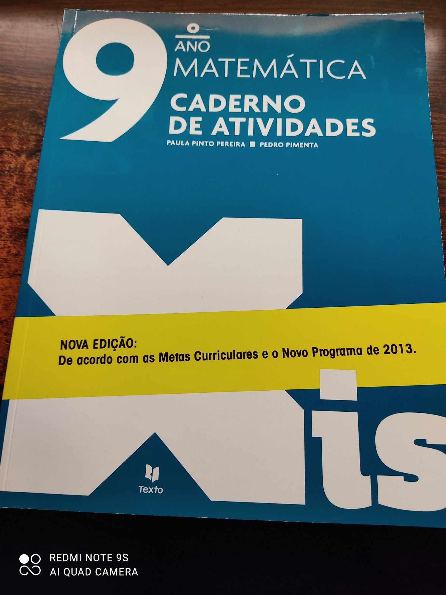 Caderno de Atividades Matemática 9º ano