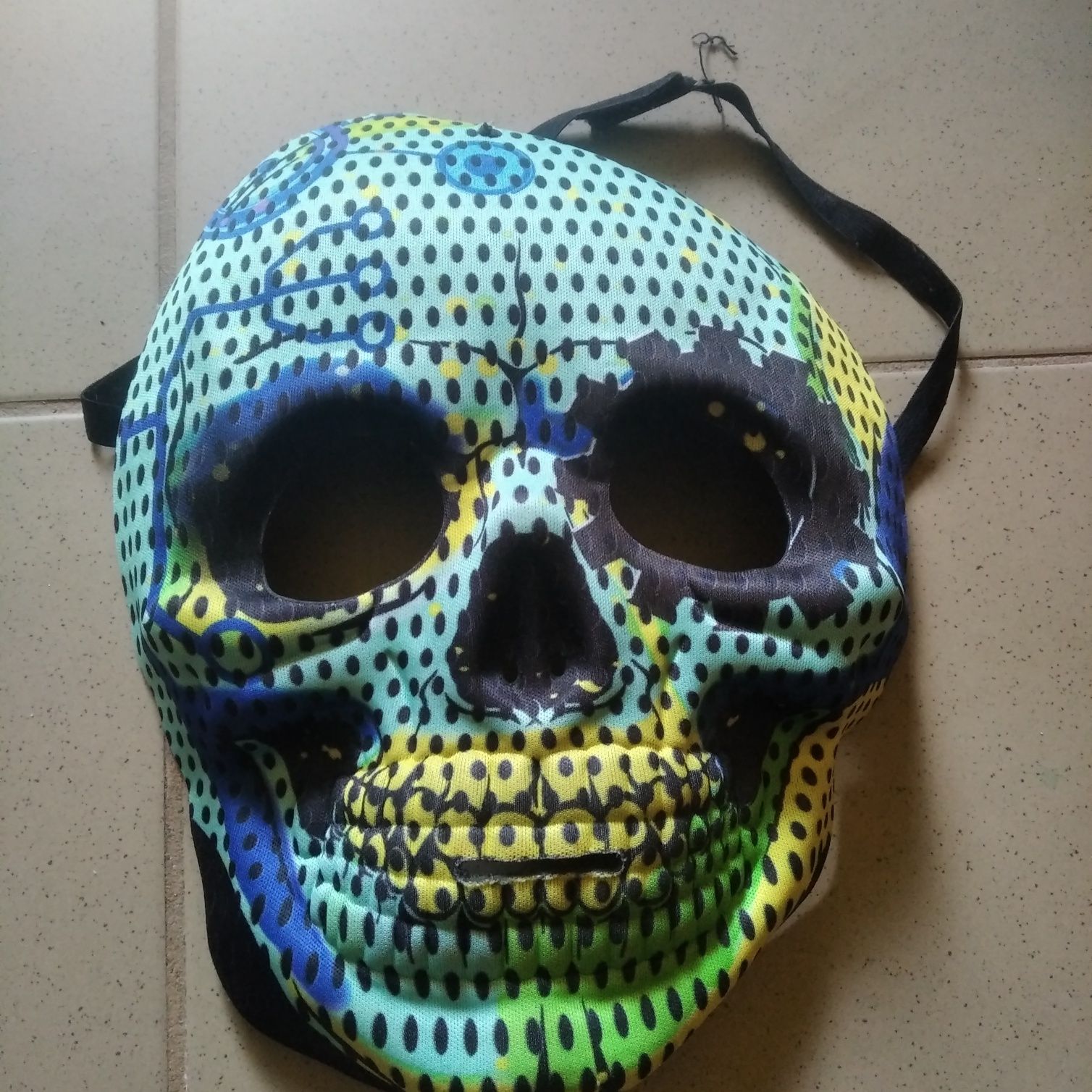 Maska szkieletor , zombie, śmierć , strój karnawałowy