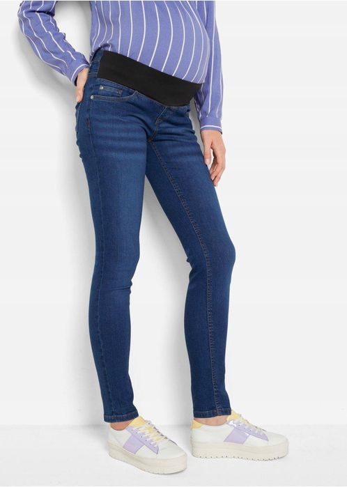 B.P.C jeansy ciążowe na początek ciąży ^46