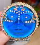 Велика розкішна брошка "Moon Face" " Kirks Folly"