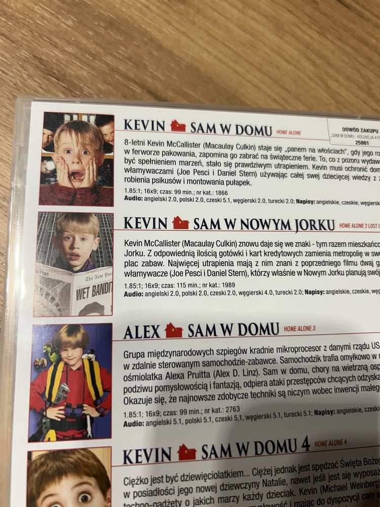 Kevin Sam W Domu 1-4 Wydanie PL