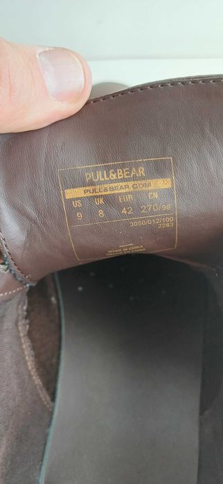 Ботинки чоловічі PullBear