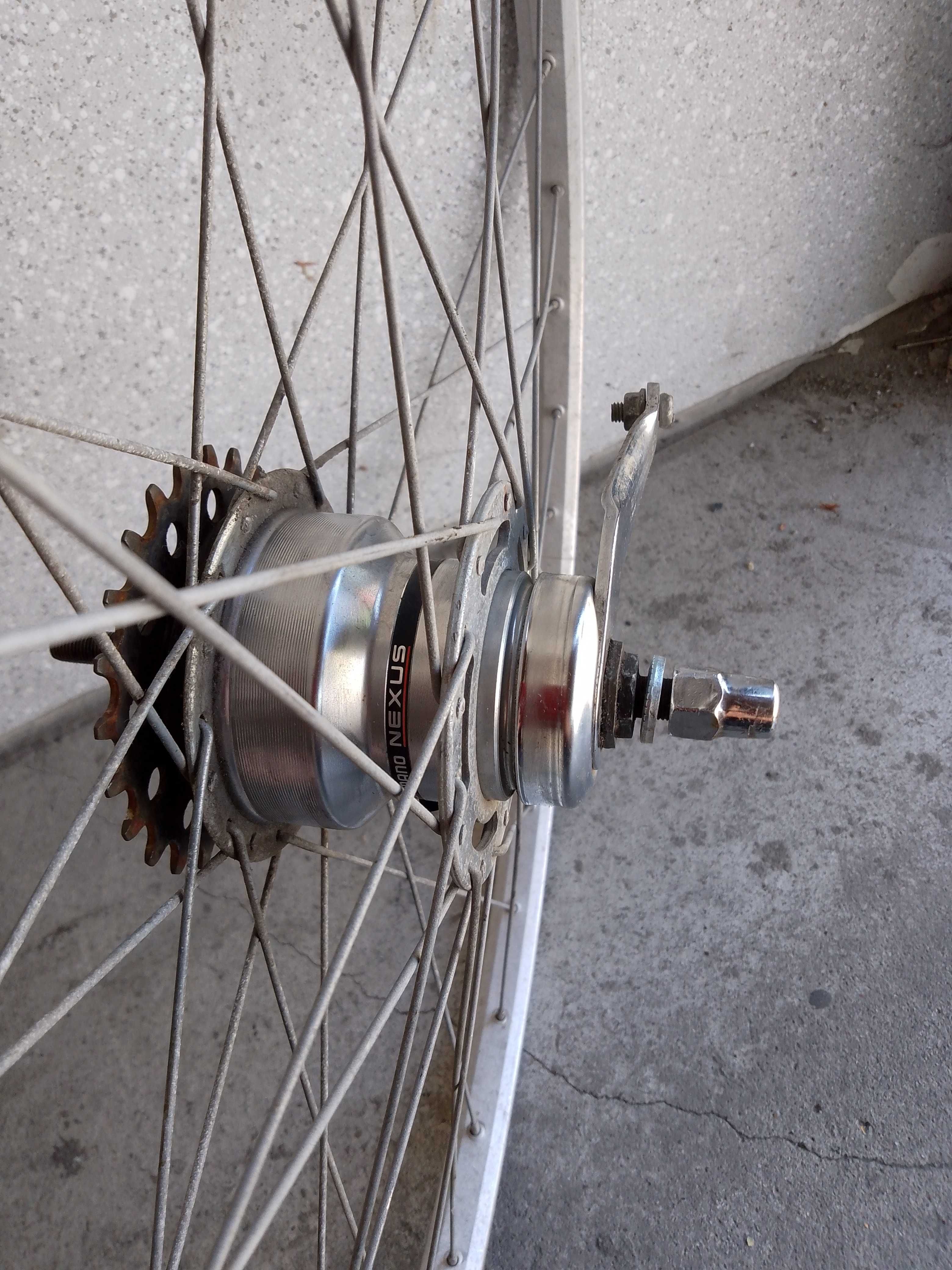Koło 28 alu piasta Shimano Nexus 4biegi Inter japan torpedo