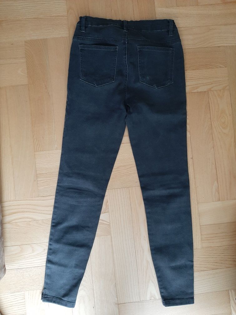 Reserved spodnie dziewczęce jeans stretch roz 152