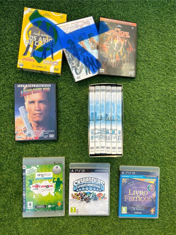 DVD’s diversos filmes