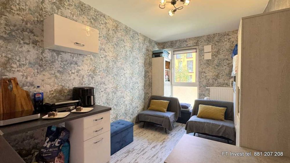 Kawalerka/mikroapartament gotowy do zamieszkania lub "pod inwestycję"