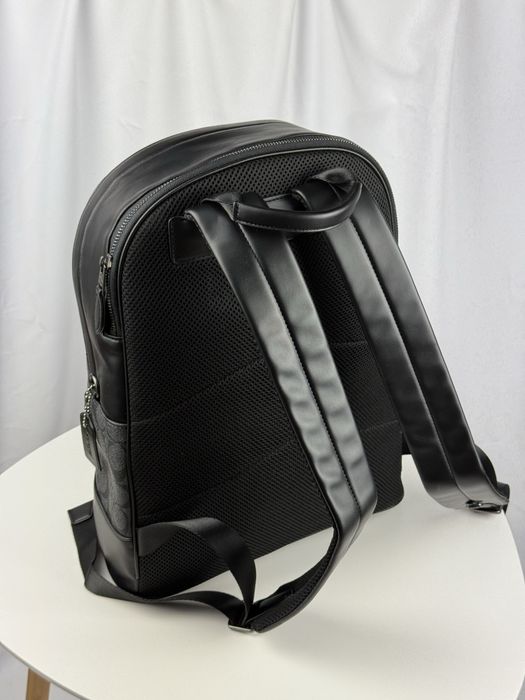 Чоловічий рюкзак Coach шкіряний