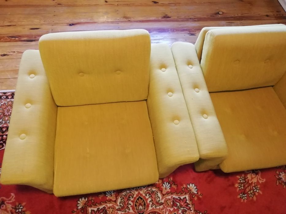 Kanapa +fotele PRL lata 80