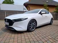 Mazda 3 Navi Kamera Serwis ASO Full Led Z Niemiec Biała perła Head Up