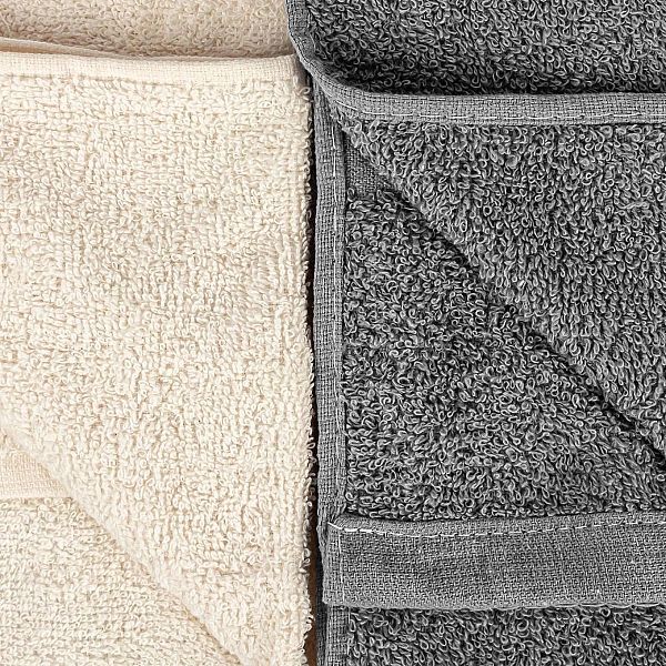 Komplet ręczników bawełnianych kąpielowych 2 sztuki 50x100 Carol preze