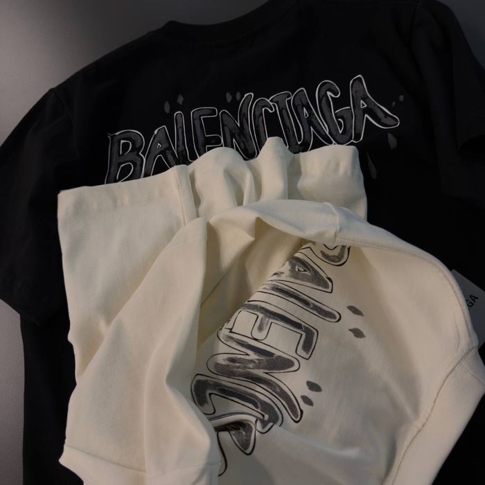 Футболка BALENCIAGA  мужская бренд унисекс оверсайз симпсоны