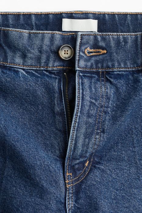 Spodnie jeansowe wide leg cropped H&M 36