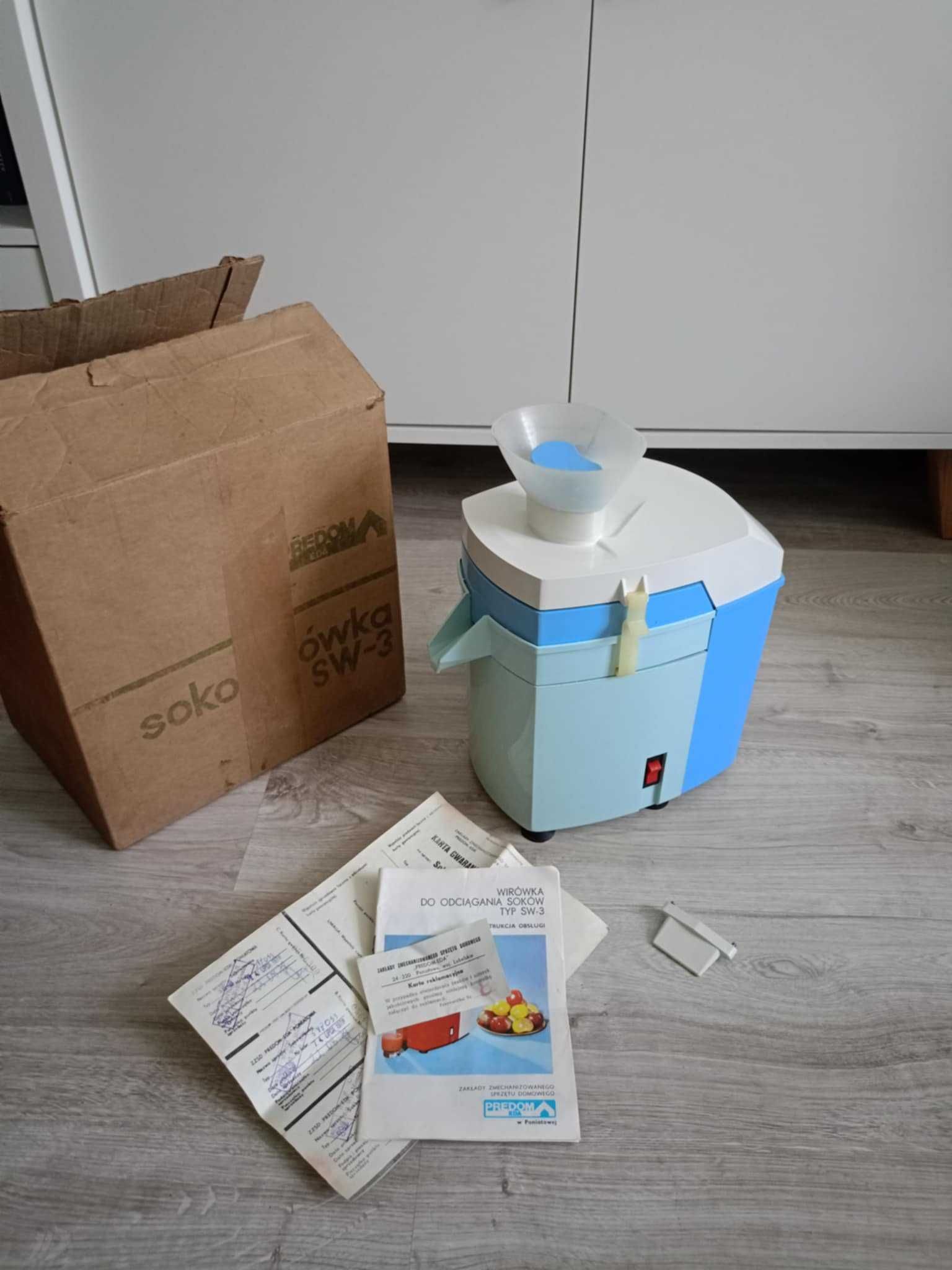 Sokowirówka SW-3 Predom EDA  PRL Jak Nowa - Moc 400w 78r.