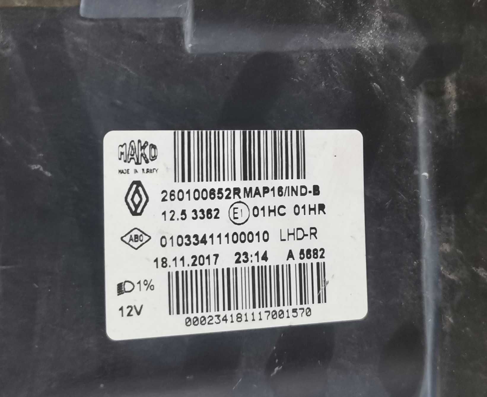 Lampy przednie do Renault Clio 4