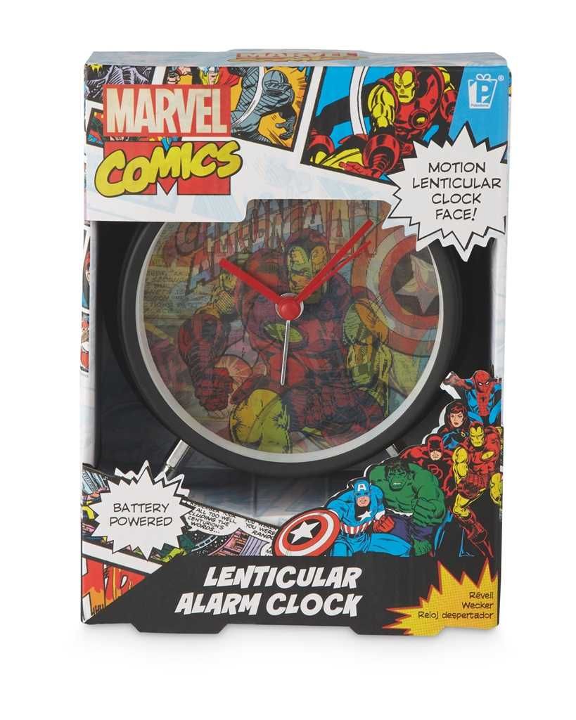 Budzik zegarek 3D Oficjalny Marvel Comics Alarm nowy !